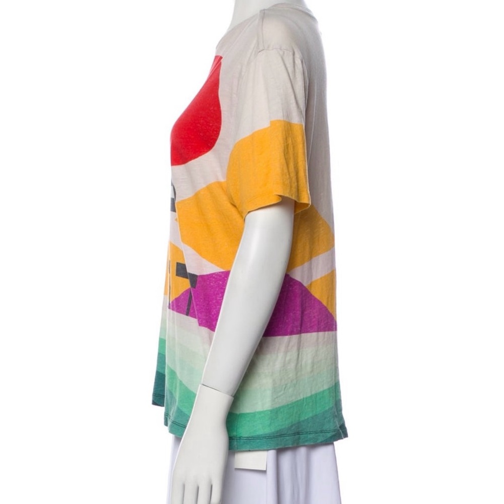 Isabel Marat Colorful Graphic Women's T Shirt - Picture 2 of 3